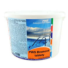 PWS BROMOVÉ TABLETY DO BAZÉNU 3 KG