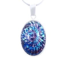 Kraftika Icy flower splash kolekce sapphire modrá fialová crystal
