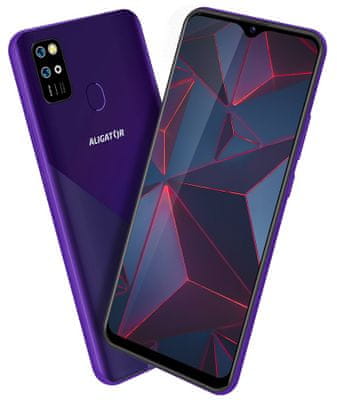 Aligator S6500 Duo, levný smartphone, dostupný, elegantní