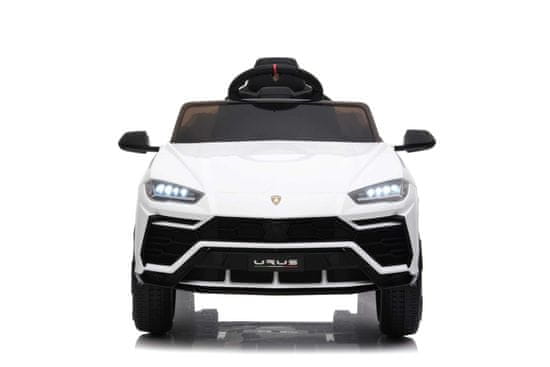 Beneo Elektrické autíčko Lamborghini Urus, 12V, 2,4 GHz dálkové ovládání, USB / SD Vstup, odpružení