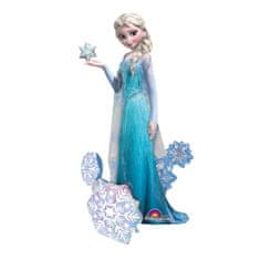 Amscan Obří fóliový balónek 144x88cm Frozen - Ledové království Elsa 