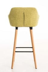 BHM Germany Barová židle Grane (SET 2 ks), světle zelená