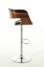 BHM Germany Barová židle King (SET 2 ks), černá / ořech