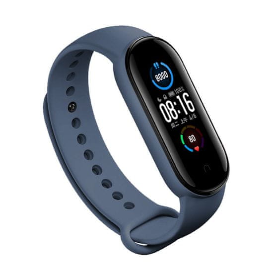 MAX Náhradní řemínek pro MiBand 5/6 MXS54 Modrý