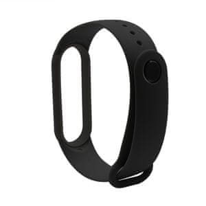  MAX Náhradní řemínek pro MiBand 5/6 MXS52 Černý spolehlivé zapínání