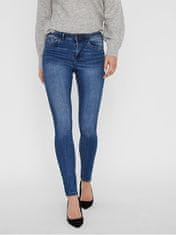 Vero Moda Dámské džíny VMTANYA Skinny Fit 10222531 Medium Blue Denim (Velikost XL/30)