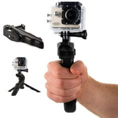 MG Hand Holder Grip mini držák se stativem na sportovní kamery GoPro / SJCAM