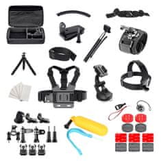 MG Set 50in1 set upevňovacieho príslušenstva na GoPro SJCAM športové kamery