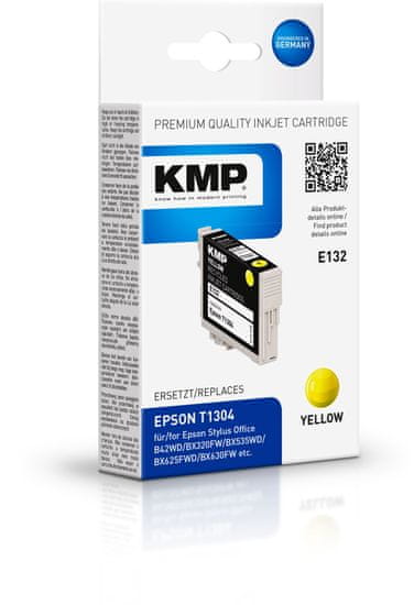 KMP Epson T1304 žlutý inkoust pro tiskárny Epson