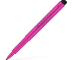 Faber-Castell Popisovač pitt artist pen brush 125, purpurově růžová