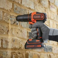 Black+Decker BDCHD18K Aku příklepová vrtačka 18 V / 1,5 Ah Li-Ion - rozbaleno