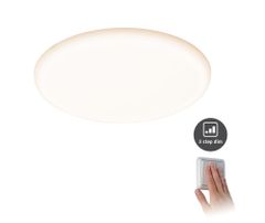 Paulmann PAULMANN LED vestavné svítidlo Veluna VariFit IP44 3-krokové-stmívatelné kruhové 215 21W 3.000K satén 930.64 93064