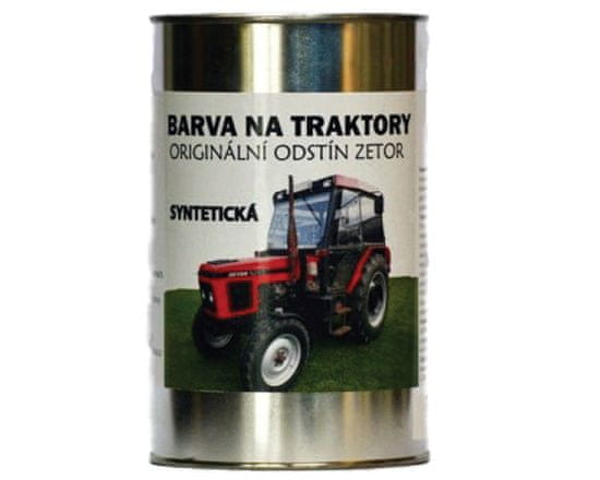 BARVY NA TRAKTORY ZETOR Originální odstíny, syntetické