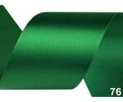 Kraftika 5m fern green atlasová stuha svazky po 5m šíře 40mm