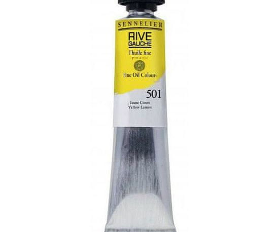 Kraftika Olejová barva rive gauche 40ml - lemon yellow, citronová