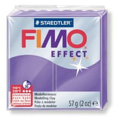 Kraftika Fimo efekt transparentní fialová 57g