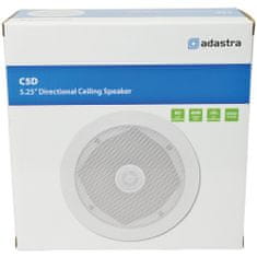 Adastra C8D, 2-pásmový podhledový 8" reproduktor, 60W, bílý