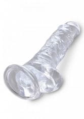 Pipedream Pipedream King Cock Clear 8" Cock with Balls dildo