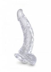 Pipedream Pipedream King Cock Clear 7,5" Cock with Balls dildo