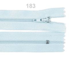 Kraftika 1ks ballad blue spirálový zip šíře 3mm délka 18cm pinlock