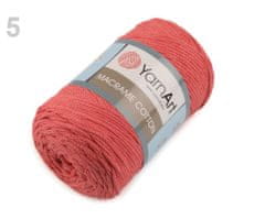 Kraftika 1ks (788) korálová pletací příze macrame cotton 250g