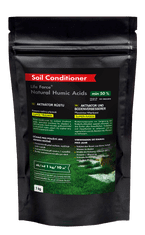 Life Force Natural Humic Acids Super Trávník, 1 kg. Organické hnojivo na trávník, aktivátor půdy.