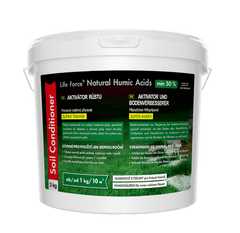 Life Force Natural Humic Acids Super Trávník, akční set 2 x 3 Kg, organické hnojivo na trávník, aktivátor půdy. 