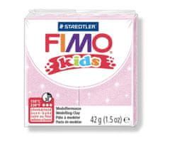 Kraftika Fimo kids 42g - dětská modelovací hmota perleťová růžová