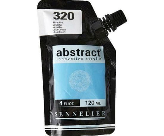 Kraftika Akrylová barva abstract 120ml - azurblau 320