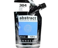 Kraftika Akrylová barva abstract 120ml - fluo blue 304