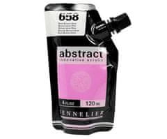 Kraftika Akrylová barva abstract 120ml - quinacridone pink 658