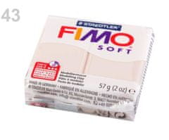 Kraftika 1ks 43 béžová sv. fimo 57g soft, - hmota, kreativní potřeby