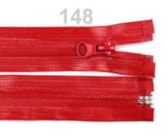 Kraftika 1ks high risk red voděodolný zip šíře 6mm délka 60cm