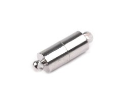 Kraftika 10pár platina magnetické zapínání 6x20mm s očkem