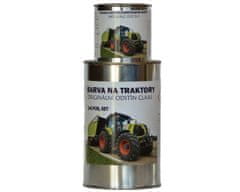 BARVY NA TRAKTORY CLAAS originální 2-K PUR barvy - 1,25kg SET, Světle zelená