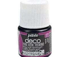 Pébéo Akrylová barva déco 45ml perleťová - černá,