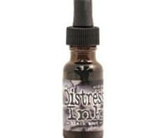 Kraftika Distress ink náplň 14ml - black soot,