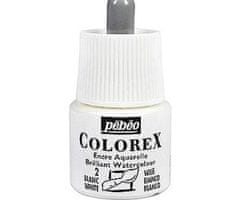 Pébéo Colorex inkoust 45ml bílá, pébéo, akvarelové barvy