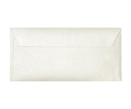 Galeria Papieru Obálky 11x22cm 10ks (120g/m2) perleťové bílé