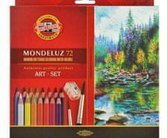 Kraftika Pastelky akvarelové mondeluz art-set (72ks)