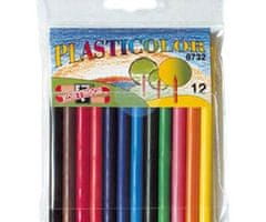 Kraftika Pastelky plasticolor (12ks), koh-i-noor hardtmuth, barvy