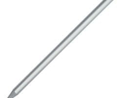 Kraftika Pastelová tužka v laku stříbrná (15cm)