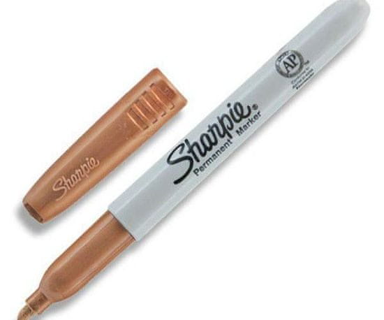 Sharpie Permanentní popisovač fine 0,9mm - metalický