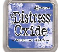 Kraftika Polštářek distress oxide blueprint sketch,