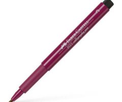 Faber-Castell Popisovač calligraphy pitt artist pen, purpurová