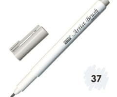 Marvy Popisovač 1100 artist brush lt. cool grey,