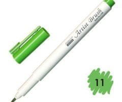 Marvy Popisovač 1100 artist brush lt. green,