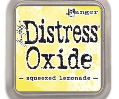 Kraftika Polštářek distress oxide squeezed lemonade,