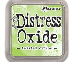 Kraftika Polštářek distress oxide twisted citron,