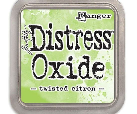 Kraftika Polštářek distress oxide twisted citron,